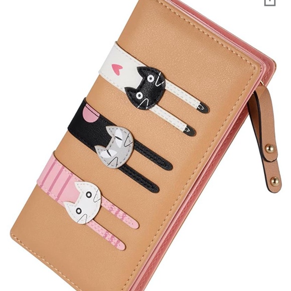 Cute Cat Wallet Coin Purse. Use but not abused - Picture 1 of 5